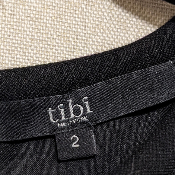 Tibi black and white skater dress size 2 - Picture 4 of 8